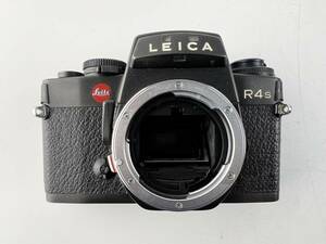 Leica 一眼レフカメラ R4S ブラック ボディ ライカ フィルムカメラ １円～　当時物　カメラ　