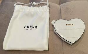 FURLA　フルラ　携帯用ミラー　ノベルティー　