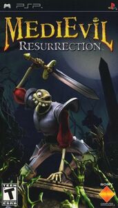 海外限定版 海外版 PSP メディバール Medievil Resurrection