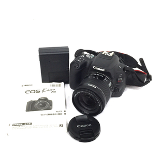 1円 CANON EOS kiss X9 EF-S 18-55mm 1:4-5.6 IS STM デジタル一眼レフ デジタルカメラ L081359