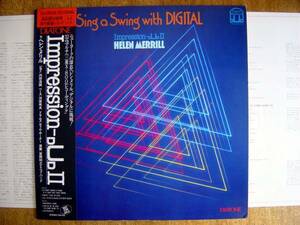 【帯12】ヘレン・メリル/SING A SONG WITH DIGITAL(DIA012ダイアトーン1982年高音質45RPM/AUDIOPHILE/HELEN MERRILL)