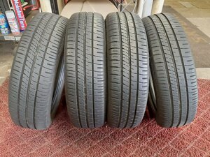 DF5443■165/60R15 77H　4本価格　DUNLOP ENASAVE EC204　送料無料 夏 ’20年 8分山 ハスラー フレア ムーヴ キャスト ソリオ D2