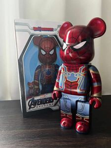 BE@RBRICK Spider-Man スパイダーマン400％ 28cm ベアブリック　bearbrick マーベル　marvel メディコムトイ MEDICOM TOY 