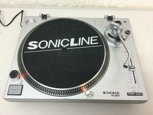 SONICLINE SL-BDT ターンテーブル レコードプレーヤー カートリッジ欠品 通電確認のみ