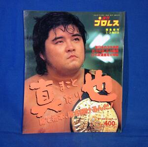 週刊プロレス 緊急増刊 1994年7月3日号 No.619 6/13大阪 6/14静岡 6/15武道館 