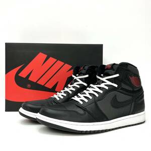 Nike Air Jordan 1 Retro High Black/Metallic Silver/Gym Red ナイキ エアジョーダン1 レトロ ハイ OG ブラック 555088-060 28.5cm