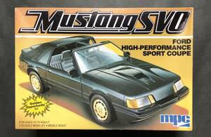 @中古絶版模型堂 mpc 1/25 フォードマスタングSVO FORD Mustang フォード マスタング ムスタング SVO 定形外送料510円
