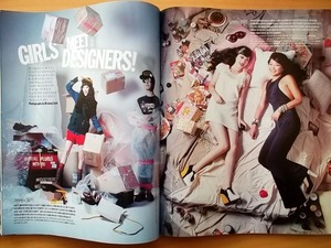 f(X) 韓国雑誌切り抜き 9P/2011年