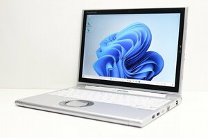 1円スタート ノートパソコン Windows11 2in1PC 第7世代 Core i5 Panasonic レッツノート CF-XZ6 Windows10 SSD256GB メモリ8GB タッチ