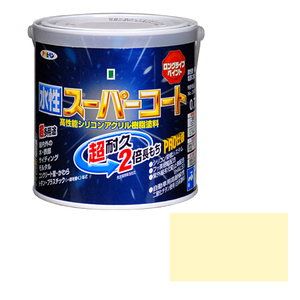 多用途 水性スーパーコート アサヒペン 塗料・オイル 水性塗料1 0.7L アイボリー