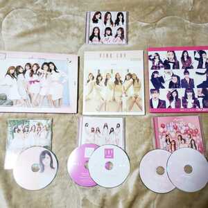 【格安セット売り】Apink★CD7枚セット★LUV PINK BLOSSOM MEMORY SUNDAY MONDAY Bye Mr.Chu ウンジ チョロン ナムジュ ナウン ボミ ハヨン