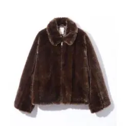 LEINWANDE Faux Fur Jacket