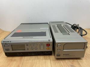 送料無料S84281 SONY ソニー Betamax ベータビデオデッキ SL-B5 ACパワーアダプター AC-F1 2点セット品 ジャンク品