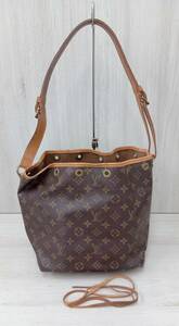 ジャンク 【1円スタート】LOUIS VUITTON ルイ・ヴィトン モノグラム AR0915 プチノエ ショルダーバッグ M42226