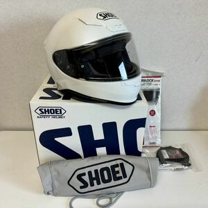 SHOEI ショウエイ Z-7 フルフェイスヘルメット 　白　ホワイト　サイズXL (61㎝)