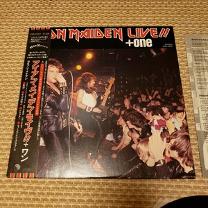 Iron Maiden / Live!! + One EMS-41001 アイアンメイデン/ライヴ + 1 レコード/LP/アナログ
