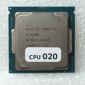 CPU020★中古抜取り・未検査★intel Core i5-8500