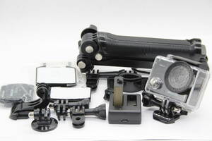 【極美品 返品保証】 Dragon Touch Vision 3Pro バッテリー付き 付属品多数 アクションカメラ s4673