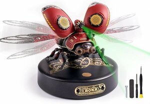 ROKR Mechanical Puzzles Scout Beetle, 3D Metal Model Kits　（ROKR　スカウトビートルプラモデルキット）　