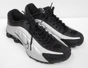 NIKE ナイキ Shox R4 スニーカー 104265-045 ブラック 中古 size:27.5cm囗T巛