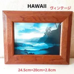 ハワイ アートパネル 絵画 額縁付き 写真 インテリア壁飾り