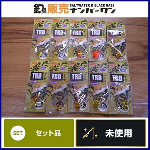 【1スタ☆未使用品】マルシン漁具 TRD 一つテンヤ 6号 8号 10号 10個セット Marushin マダイ ケイムラ塗装 オフショア 釣り 等に（KKM_O1）