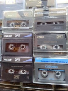 DAT高音質音楽用カセット・テープ SONY TDK DENON MAXELL120分　90本　　　　　