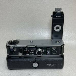  8-27）Nikon ニコン 一眼レフカメラ F2専用 モータードライブMD-2 MB-1 