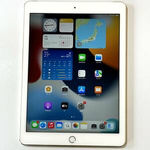 Apple iPad Air 2 ゴールド 128GB MH1G2J/A Wi-Fi+Cellular A1567 iOS15.8.2 アクティベーションロック解除済