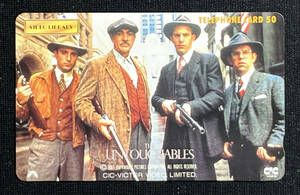 ☆THE UNTOUCHABLES☆ ケビン・コスナー ショーン・コネリー アンディ・ガルシア☆テレカ 50度数☆未使用☆