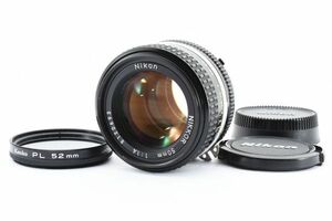 動作確認済 Nikon Ai-S Nikkor 50mm F1.4 MF standard Lens 単焦点 標準 レンズ / ニコン F Mount おまけでPLフィルター付 ※1-2 #8617