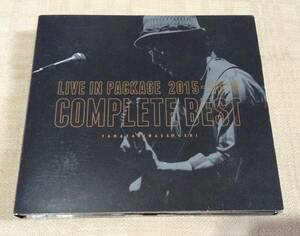 山崎まさよし「LIVE IN PACKAGE 2015-2016 COMPLETE BEST」3枚組CD