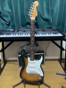 1円スタート!! 断捨離出品!! 現状品 Fender Japan Stratocaster ストラトキャスター ジャンク