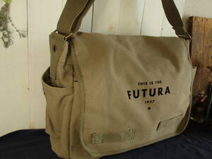 〇.FUTURA　メッセンジャーバッグ　/　Medium Control Goods　未使用