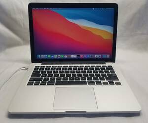 S 63 MacBook Pro 13-inch 2015 　M.2 256GB搭載 os Big sur 　 格安出品　ノンクレーム対応