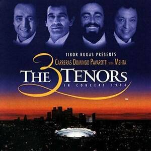 The 3 Tenors in Concert 1994 - Audio CD By CARRERAS / DOMINGO / PAVAROTTI - GOOD 海外 即決