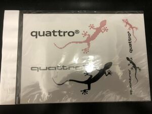 未使用★アウディ　クワトロ　quattro ステッカー　純正　ノベルティ★非売品