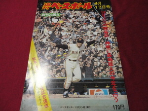 【プロ野球】週刊ベースボール 　昭和53年4月17日号　高校野球　