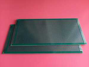 100x220mm ダブルサイド ユニバーサルPCB 基板 2個 電子工作用