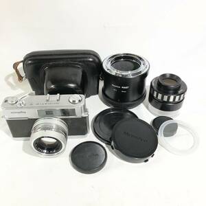 【カメラアクセサリー！】MINOLTA HI-MATIC7 ROKKOR-PF1:1.8f=45mm Mamiya RZ67 PEAK 4X【2467365-1/286/rgmry】