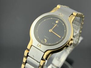 [A1304]1円～☆レディース腕時計 クォーツ SEIKO セイコー CREO 3E29-0120 動作品