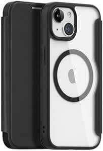 SAVVIES iPhone 15 Plus ケース 手帳型 レザー TPU 耐衝撃 カメラ保護 指紋防止 カード収納 ポケット付