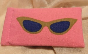メガネケース　ピンク　めがねケース　眼鏡ケース