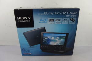 ◆未使用 SONY(ソニー) 9V型 ポータブルブルーレイ/DVDプレーヤー BDP-SX910 高画質高音質BD/DVD/CD/USB/マルチメディアプレーヤ