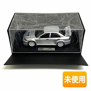 【未使用/開封品】POP RACE/ポップレース 1/18 Mitsubishi Evolution Tommi Makinen Edition Silver シルバー ミニカー 模型