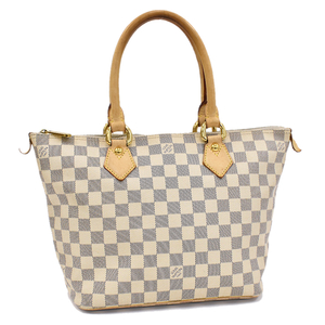 1点限定 ルイヴィトン サレヤPM ハンドバッグ N51186 ダミエアズール アイボリー ホワイト LOUIS VUITTON Saleya PM