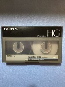 SONY Betaビデオテープ　Master HG L -500