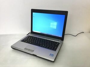 格安i7 軽量 モバイルノート NEC VersaPro VK17HB-D (Core i7-2637M 1.7GHz/4GB/250GB/Wi-Fi/Windows10 Pro)[528503+]