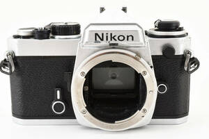 3539 【ジャンク】 Nikon FE 35mm SLR Film Camera Sliver Body Only ニコン MFフィルムカメラ 0427