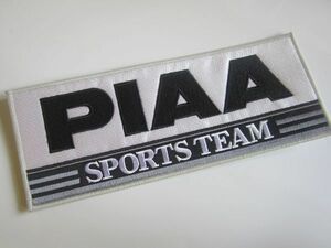 【大きめ】PIAA ピア パーツ SPORTS TEAM スポーツチーム ワッペン/自動車 バイク パーツ レーシング ビンテージ B01